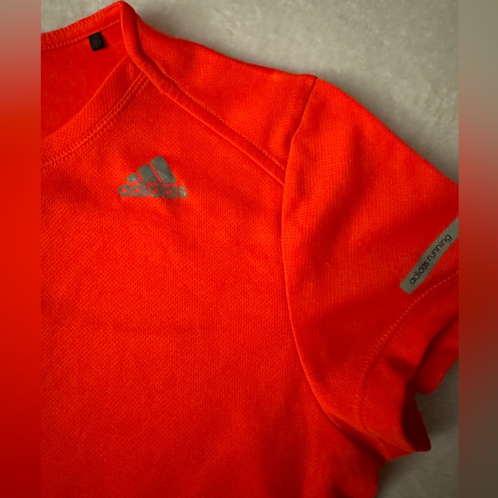 Two Adidas Workout Shirts